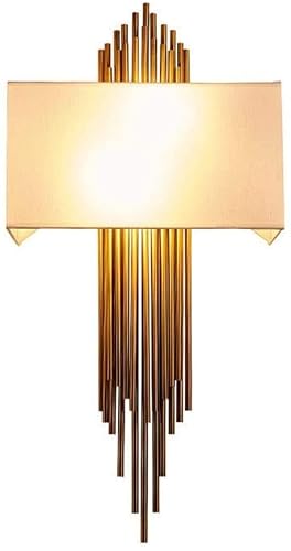 IUokLU Wall Sconce Lighting Nordic Creative Wall Lamp Cloth Cover Shop Villa Bedside Lamp Living Room Bedroom Corridor Staircase Balcony Hotel Leisure Home Decoration LED Industrial Outdo