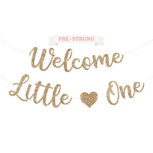 Pre-strung Welcome Little One Banner - No DIY...