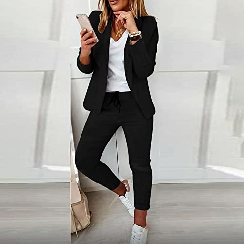 Firzero 2 Piece Work Sets for Women Going Out Dressy Casual Formal Outfits Blazer Suiting 2024 Casual Elegant Business Sets2