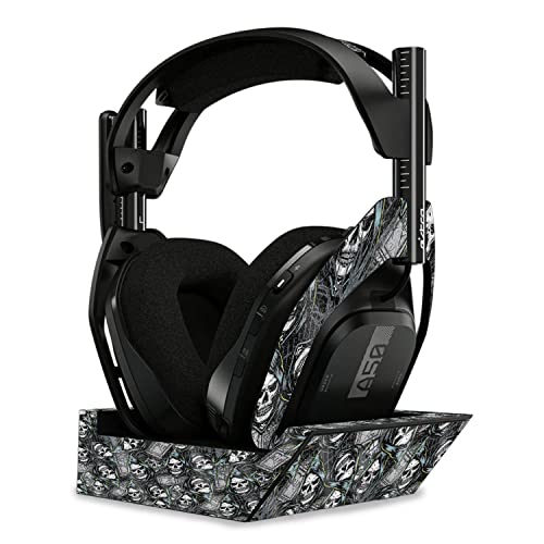 Image of MightySkins Glossy Glitter Skin Compatible with Astro A50 Wireless Headphones + Base Station (Gen 4) - Wall of Death | Protective, Durable High-Gloss Glitter Finish | Easy to Apply | Made in The USA