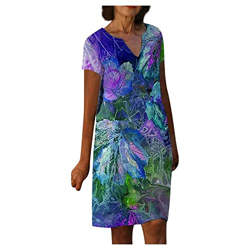 MICKURY Festliche Kleider für Damen Hochzeit,Kleider Bordeaux,hm Kleider...