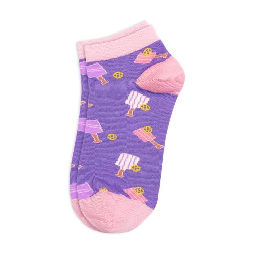 Image of Mint & Oak Low Cut Ankle Women Socks, Christmas Gift Quirky Socks For Friends, Cute Funky Socks, Christmas Secret Santa Gifts For Women