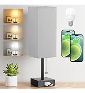 Lampe macaron orange en verre - Design rétro chic et lumière LED douce