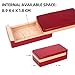 DC-BEAUTIFUL Impossible Puzzle Master Secret Opening Wooden Red Magic Box With Secret Drawer - Mysterious Gift Puzzle