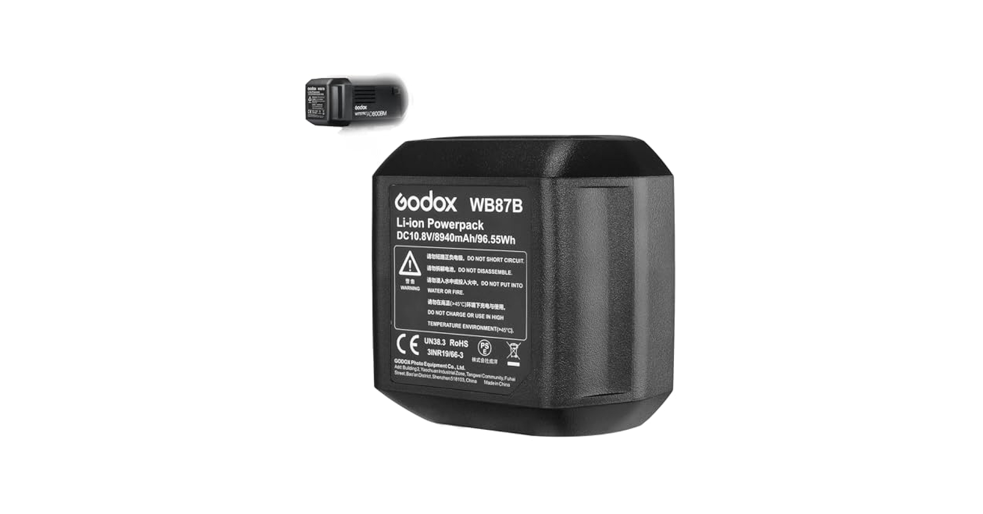 Amazon.com: Godox AD600BM & AD600BMII Original Battery