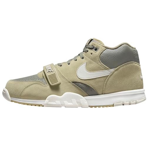 Nike Air Trainer 1 Men's Shoes (FJ4182-200, Neutral Olive/Dark Stucco/Summit White) Size 9
