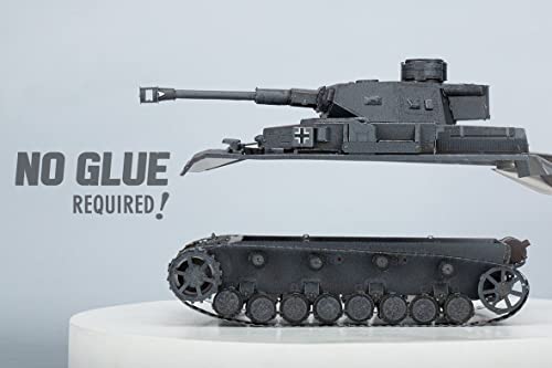 Panzer IV Maquette Métal sans Colle Fascinations Earth avec Outil