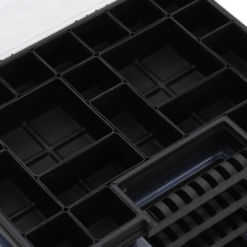 Boîtes d assortiment en polypropylène 5 pcs 40x30x5 cm pour ranger