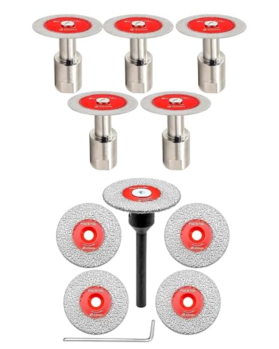 Disque a tronconner carrelage et mini disque diamant verre M14 pour meuleuse