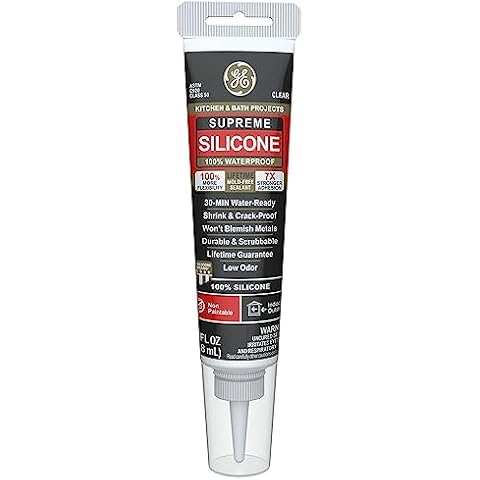GE Supreme Silicone Caulk Cover