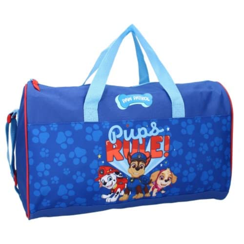 mybagstory - Sac de Sport - Pat Patrouille - Enfant - Ecole - Maternelle - Garderie - Primaire - Sac Garçon - Taille 40 cm - Sangle réglable - Idée Cadeau