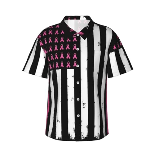 Hawaiian Shirt for Unisex Summer Beach Casual Short Sleeve Button Down Shirts