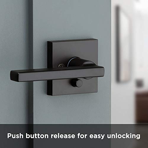 Kwikset 91550-029 Halifax Door Handle Lever with Modern Contemporary Slim Square Design for Home Bedroom or Bathroom… - Image 8