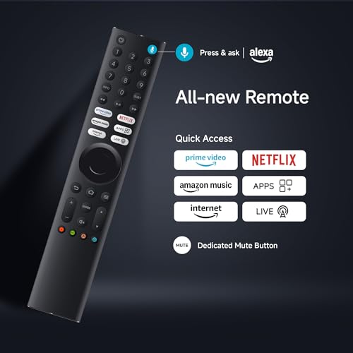 Xiaomi 108 cm (43 inch) FX Ultra HD 4K Smart LED Fire TV L43MB-FIN 7 41hvRce8esL