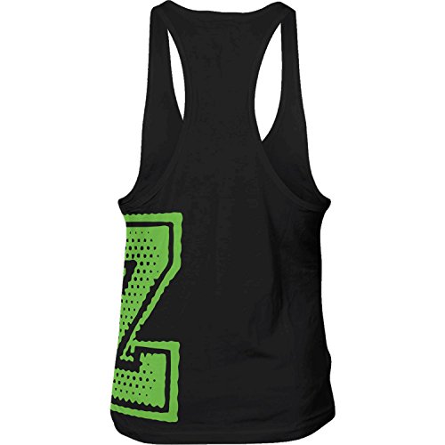 ZEC+ - Maglietta da uomo Athletic Stringer Man in