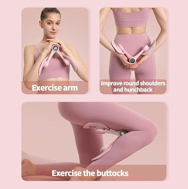 Aurora Pelvic Floor Exerciser,Thigh and Pelvic Trainer,Pelvic Floor Exercise Devices,Thigh Master Thigh Exerciser for Women,Upgrade Smart Screen Display Count