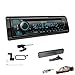 Produktbild Kenwood KDC-BT950DAB 1-DIN Autoradio mit Einbauset Bluetooth DAB+ CD Receiver passend für Jaguar S-Type bis 2002 mattsilber