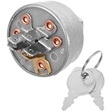 kubota starter relay kit Efficienza migliorata: fornisce un'accensione costante e affidabile, migliorando l'efficienza complessiva e la produttività delle attività agricole, interruttore di accensione con 2 chiavi, interruttore di accensione a