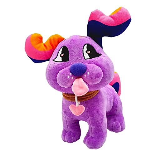 Piucrty Petite Pooch Huggy Wuggy Poppy Playtime Kuscheltiere Plüsch Doll 2022 Neu Buggy Plush Das Neue Spielzeug Spiel Happy Smile Plüschtier Violett Plüschtiere Plushie Friendly Geschenk FÜR Kinder Cover