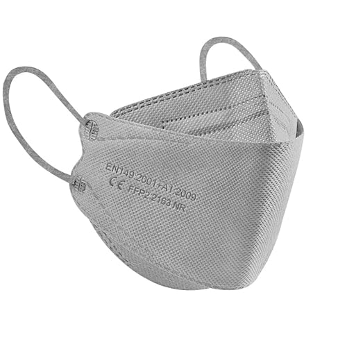 Image of KF94 Korean Fish Shape Reusable Face Mask with Inbuilt Nose Pin