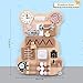 KKTECT Tablero Ocupado Montessori Tablero de Juego sensorial con Llaves Imagen de KKTECT Tablero Ocupado Montessori Tablero de Juego sensorial con Llaves
