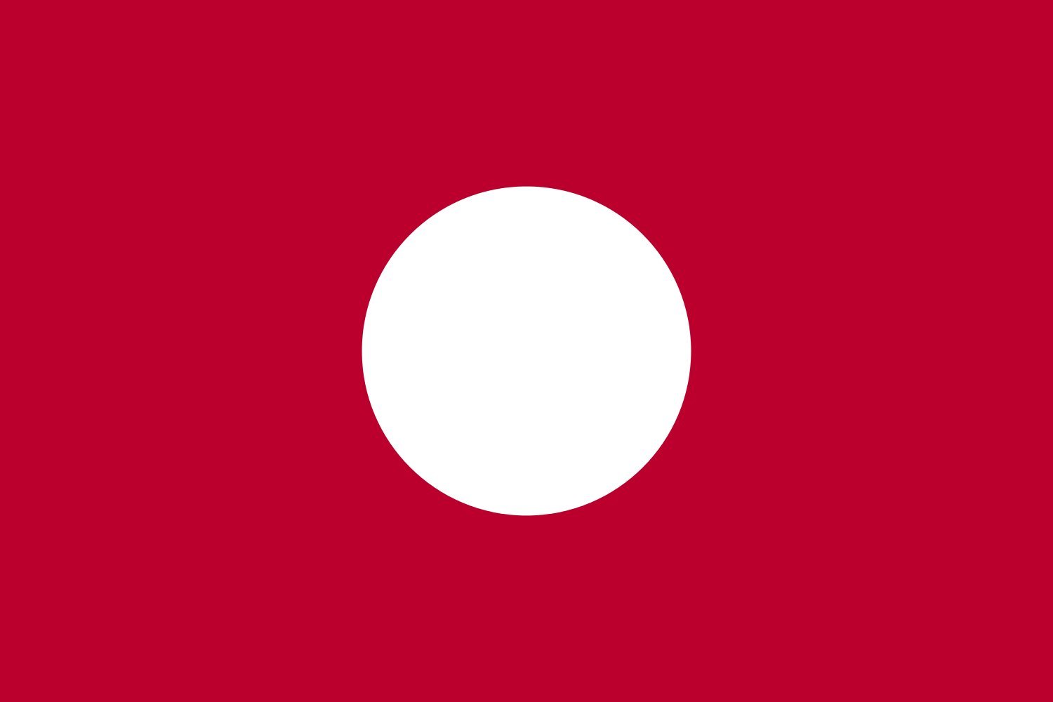 Drapeau Kalibapi sans K grand format : fini les répliques inexactes pour collection
