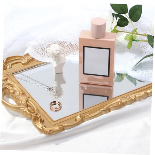 Plateau à parfum vintage miroir le cadeau idéal pour décoration rétro