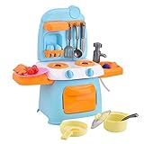 【Estimular el interés de los niños】 La cocina colorida, atrae la atención de los niños, mejora el conocimiento y la memoria de los niños, estimula su interés por la cocina.