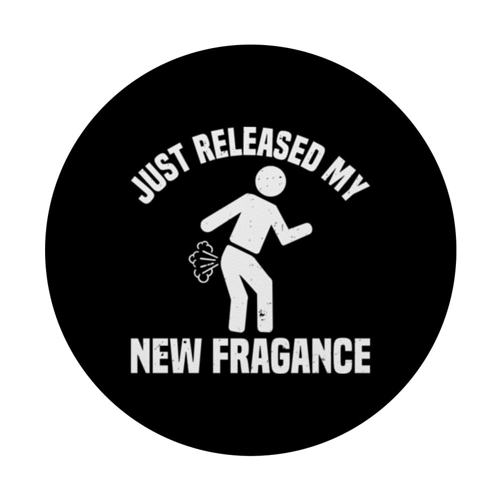 Farting PopSockets Swappable PopGrip, Black - Image 3