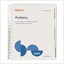 Amazon.com: 2023 Coding Companion for Podiatry: 9781622548101: Optum: Books