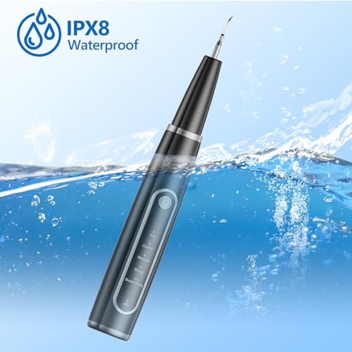 Image of Ni-SHEN Dog Plaque Remover for Teeth,Pet Ultrasonic Tooth Cleaner,Teeth Cleaning Kit -Tartar Remover for Teeth Stains for Dogs and Cats (Black)