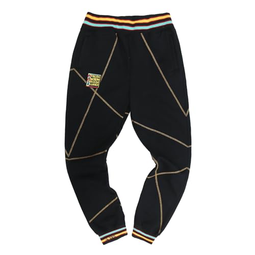 Men's Cozy Fleece Sweatpants - Fight The Power Capsule - Slightly Tapered with Classic Drawstrings