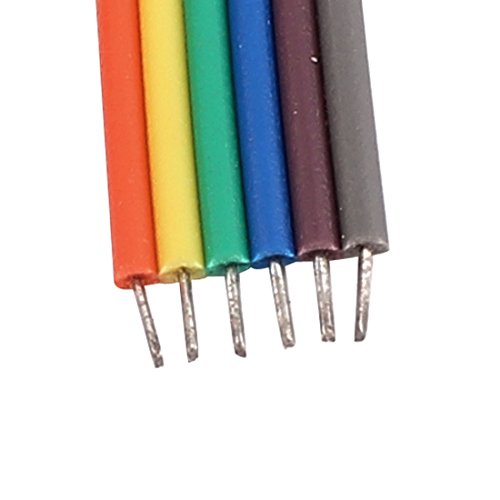 Aexit 10 piezas cables jumper hembra 20 cm miniatura 2