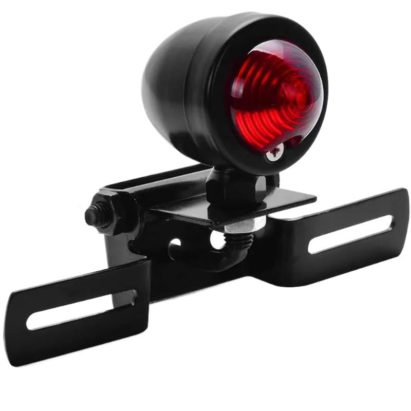Feu stop arriere haut de gamme avec support plaque d'immatriculation pour Sportster