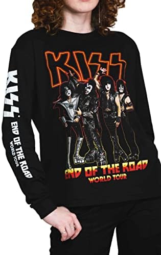 Kiss T Shirt End Of The Road Tour Band Logo New Official Mens
