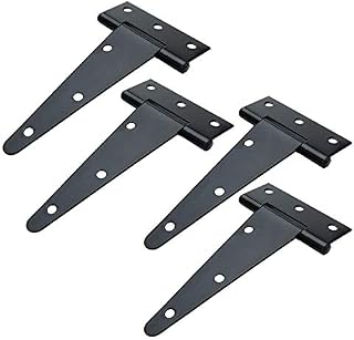 TamBee T-Strap Barn Door Hinges Shed Door Heavy Duty Hinges Gate Strap Hinges