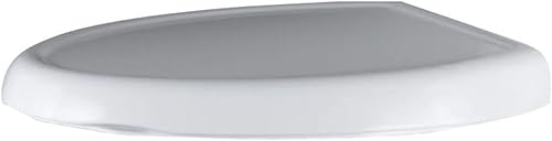 American Standard 5345.110.020 Cadet-3 Asiento de inodoro redondo delantero de cierre lento con superficie EverClean, color blanco