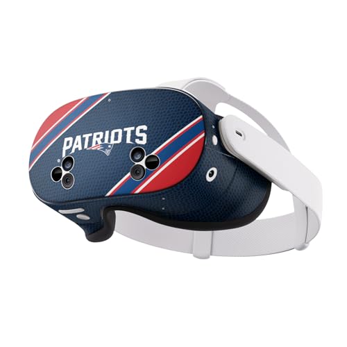 Meta Quest 3S skin New England Patriots Head Case Designs autocollant vinyle NFL
