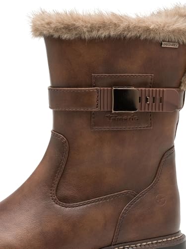 Tamaris Damen Stiefel Leder braun 38 – Ansicht 6