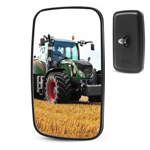 Forklift Rearview Mirror, Square HD Wide-Angle Rearview Mirror Rear View Mirror Auxiliary Convex Mirror for Truck Trailer Forklift RV, 23.5CMx13.5CM, 1PCS