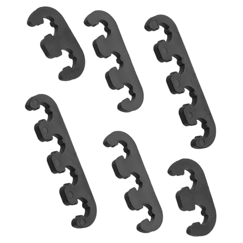Garneck 1 Set Spark Plug Wire Loom Separator Precision Car Spark Plug Wire Holder Prevents Overheating Easy Installation Compatible with Vehicles