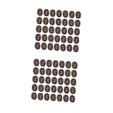 Artibetter 1 Satz Resin Kaffeebohnen Zubehör Für Diy Handyhüllen Mini Dekoration Kunsthandwerk Und Schmuckherstellung Helle Farben Für Bastelprojekte 100 Stück