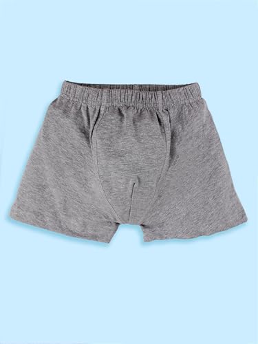 Image of KiddoPanti Boys Boxer Shorts Pack of 3 | Soft Cotton-Lycra Blend | Comfortable Fit with Bio Wash for All-Day Comfort | Kids Briefs