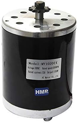 Hmparts E- Scooter/RC Electric Motor with Mount 36V 1000W - MY1020