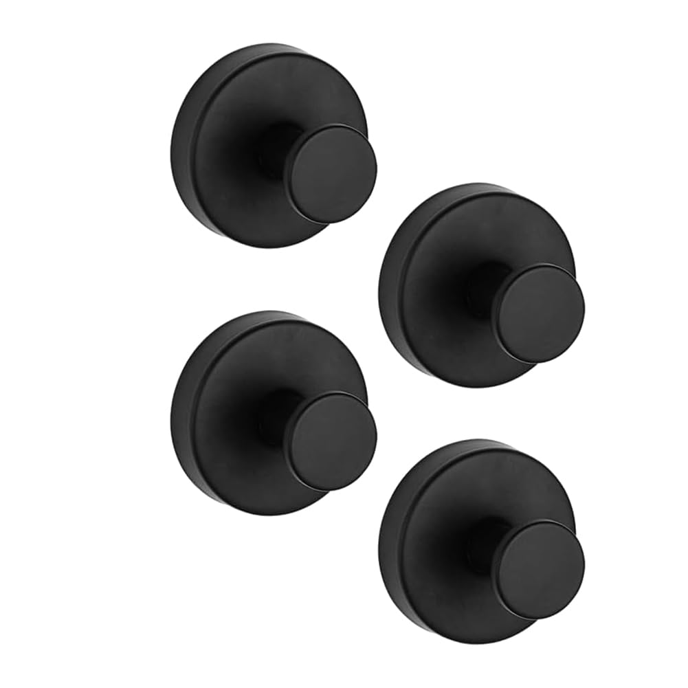 Hndhbfgrt No Drill for Home Bathroom Wall Tile Towel Hanger, 4PCS Suction Cup Hooks for Wreaths on Glass, Suction Cup Hook Holder A