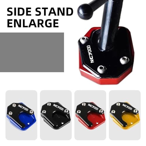 Extension béquille NC700D Integra 2012-2015 CNC plaque support moto - 2