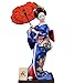 Black Temptation Poupée Traditionnelle Japonaise poupée Geisha poupées japonaises Antiques [M]