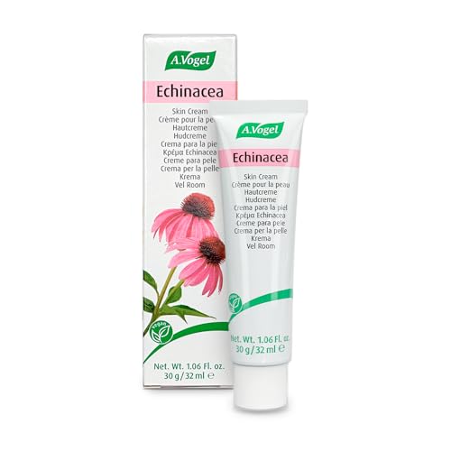 A.Vogel Crema Echinacea | Hidratación Natural Diaria | Ingredientes Activos Frescos | Cultivo Orgánico Suizo | Cuidado Personal | 30 gramos