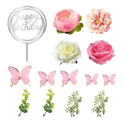 27+ Fun November Birthday Party Ideas for a Memorable Celebration 6 14 PCS Flower Cake Toppers Butterfly Cake Decorations Happy Birthday Cake Toppers with Artificial Pink Rose Flowers Eucalyptus Butterflies for Girls Birthday Party Wedding Baby Shower Supplies (Pink)