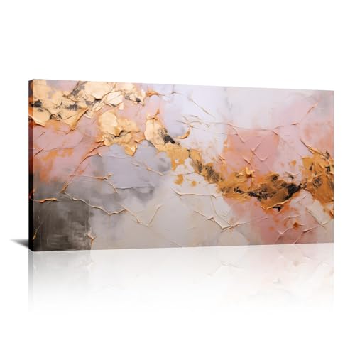 Impression sur toile marbre abstrait décoration salon moderne